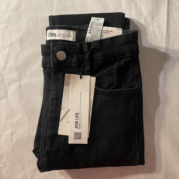 ZARA Super Elastic Hight Rise Shaper Ankle Length Jeans - Picture 2 of 9